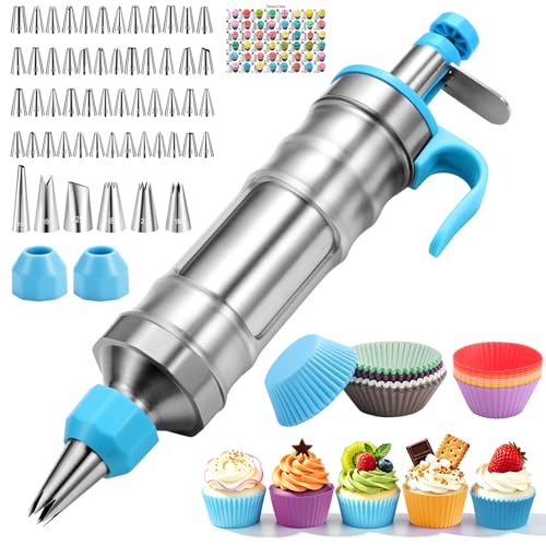 Dessert Piping Syringe And Icing Tips Set