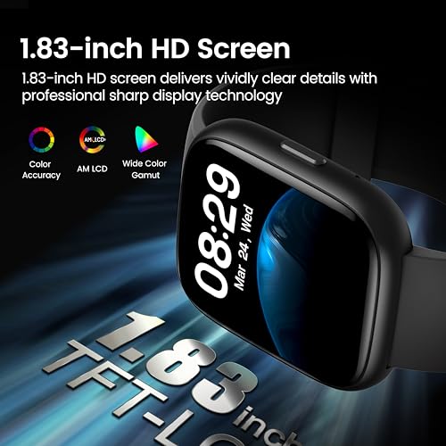 1.83" HD Touchscreen Fitness Tracker with Bluetooth Calling