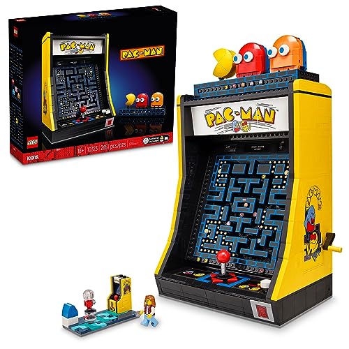 LEGO Icons PAC-Man Arcade Building Sets for Adults - Collectible Office