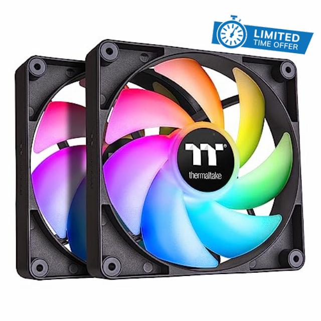 Thermaltake CT120 ARGB Sync PC Cooling Fan (2-Fan Pack)