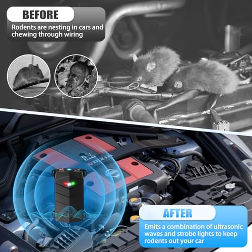 Keep Mice Away from Vehicle Indoor Outdoor Room(2-Pack)