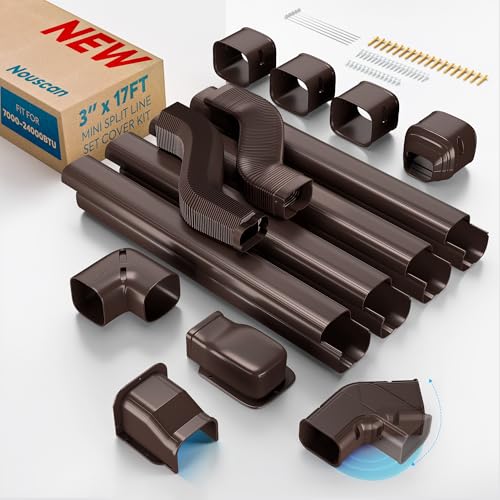 Decorative Lineset Hide Cover Kit for Air Conditioner