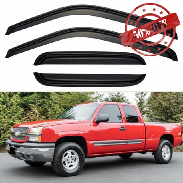 Window Rain Guards for 1999-2006 Chevy Silverado/GMC Sierra 1500/2500/3500/2500HD