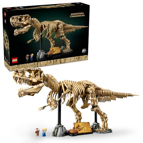 LEGO Jurassic World Dinosaur Fossils: Tyrannosaurus Rex - Building Set for Adults