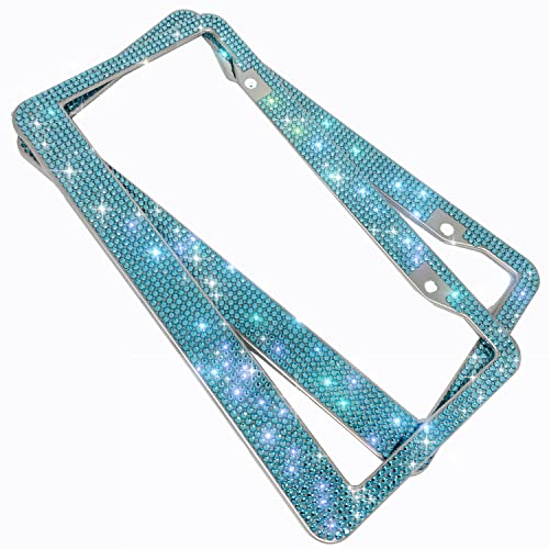 2 Pack License Plate Frame with Premium Gift Box for Women