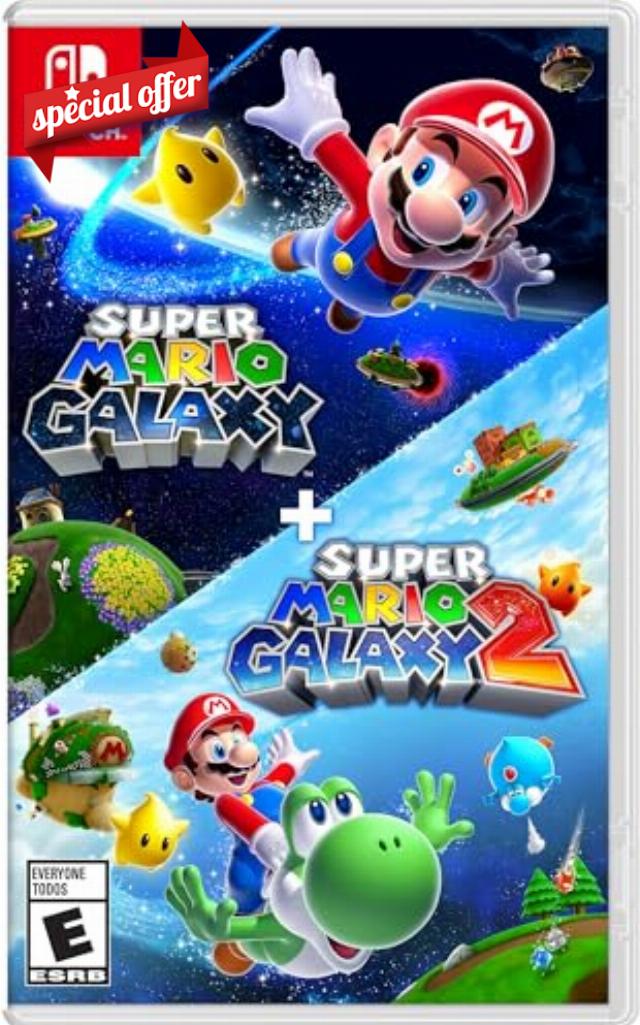 Super Mario Galaxy™ + Super Mario Galaxy™ 2 (Renewed)