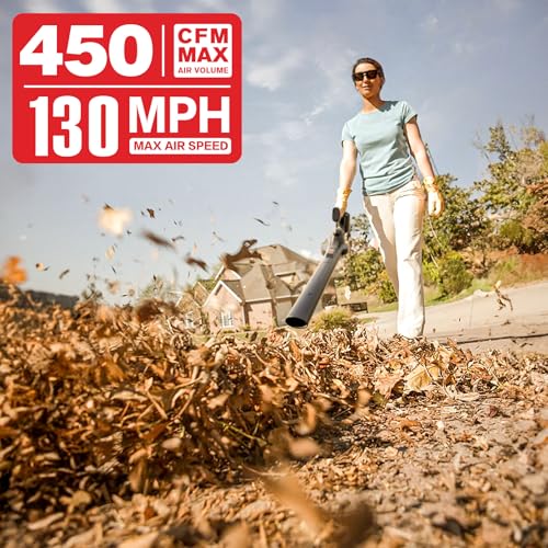 Electric Lightweight Leaf Blower for Blowing Leaves