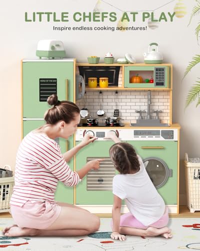 Interactive Play Kitchen with Lights & Sounds