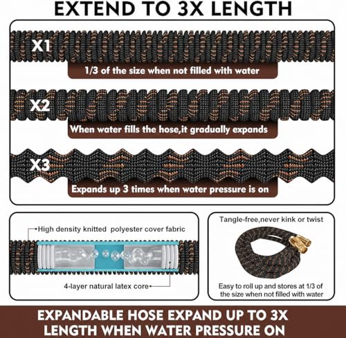 Water Hose - No-Kink Flexibility