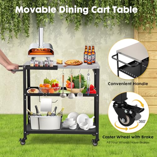 Side Handle Multifunctional (Black) (Stainless Steel)