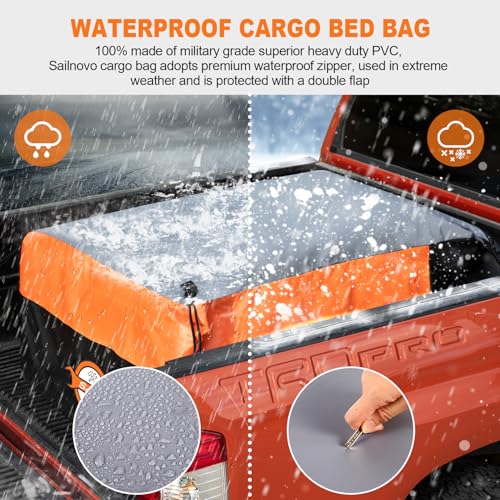 26 Cubic ft Waterproof Cargo Bag for Truck Bed