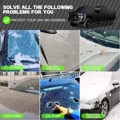 Thicken Anti Hail Car Cover Waterproof All Weather