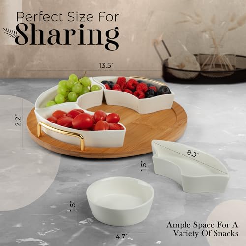 Party Serving Relish Trays and Platters