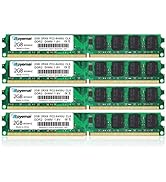 PC3-10600U 8GB Kit (2X4GB) DDR3 10600 1333MHz PC3-10600 4GB 2Rx8 240-pin Dimm CL9 1.5V Desktop RA...