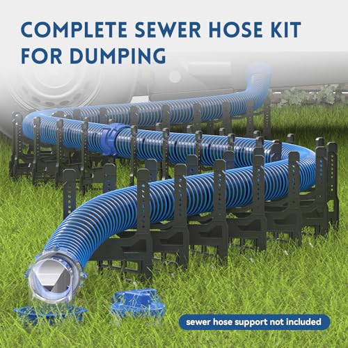 90 Degree Clear View Sewer Adapter