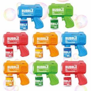 8-Pack Automatic Bubble Gun