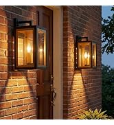 mirrea 20-inch Outdoor Porch Wall Light for House, Waterproof Exterior Sconce for Patio, Wall Mou...