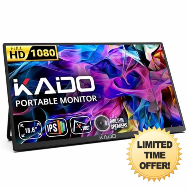 Kado 15.6-Inch 75Hz Portable Monitor