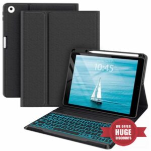 BLUTLOTUS Keyboard case for iPad 5th/6th Generation 2017/2018
