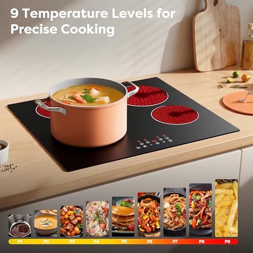 6400W Built-in Ceramic Electric Stove Top