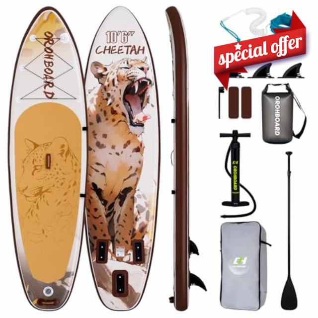 Inflatable Paddle Board 11'6/10'6 Paddle Board - All-Around SUP Board for Adults & Beginners