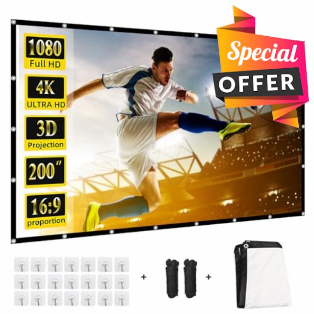 200 inch Projector Screen