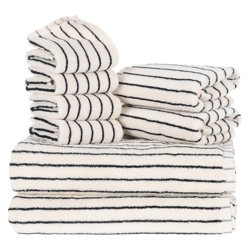 Luxury Cotton Bathroom Towels for Bathroom Decor