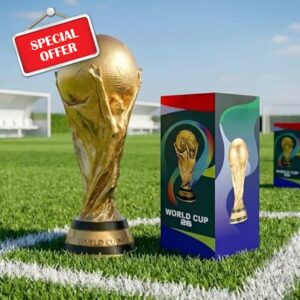 World Cup Trophy Replica for 2026 - PVC Souvenir & Decoration