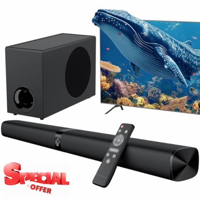 Sound Bar with Subwoofer