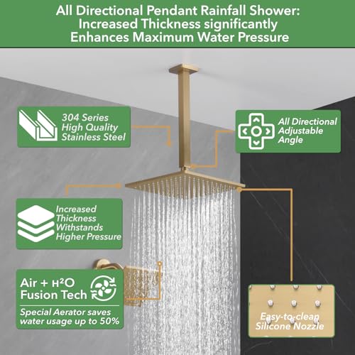 6 Inch Side Shower Head
