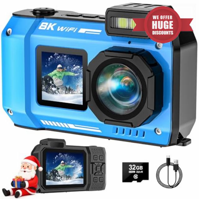 UHD 8K Underwater Camera