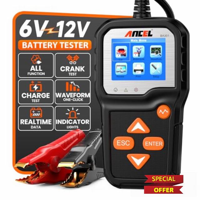 ANCEL BA301 6V 12V Car Battery Tester