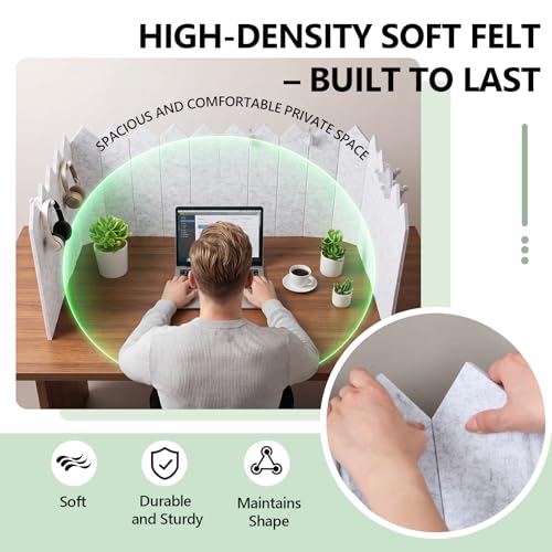 Versatile Cubicle Shield Hanging Note Item