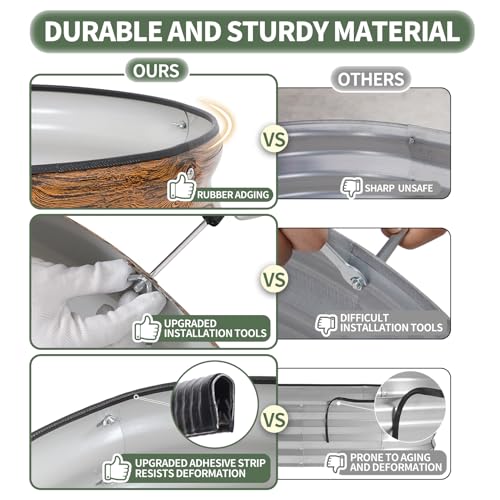 Planter Raised Beds with Tools.Grain-2pack