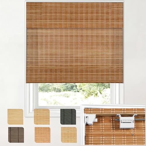 Light Filtering Natural Bamboo Blinds