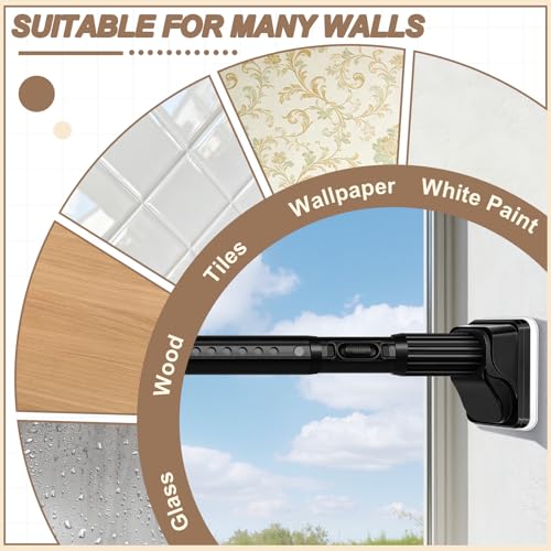 Outdoor Rods for Patio/Bathroom/Window