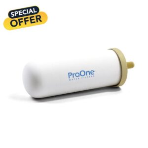 ProOne G-Series 7-Inch Gravity Filter Replacement 1-Pack - Universally Compatible with Gravity Water Filtration Systems - NSF/ANSI Certified to Reduce Lead