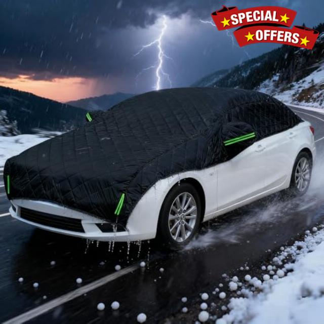 Hail Protector Car Cover Custom Fit for SUV Jeep-Length (181 to 205In)