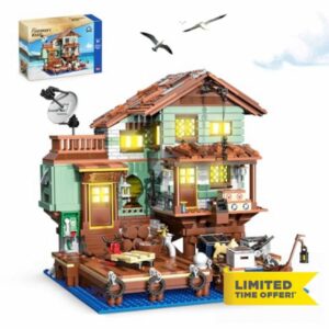 HSANHE Fisherman's Wharf House Mini Bricks Building Kit