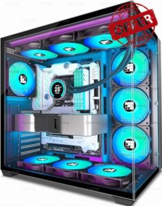 FOIFKIN F600 PC Case - Pre-Installed 7 PWM ARGB Fan