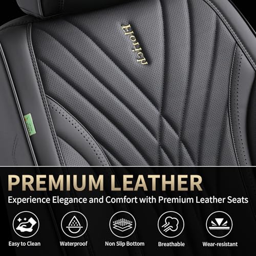 Automotive Black Seat Covers for Sedan SUV Pick-up Truck