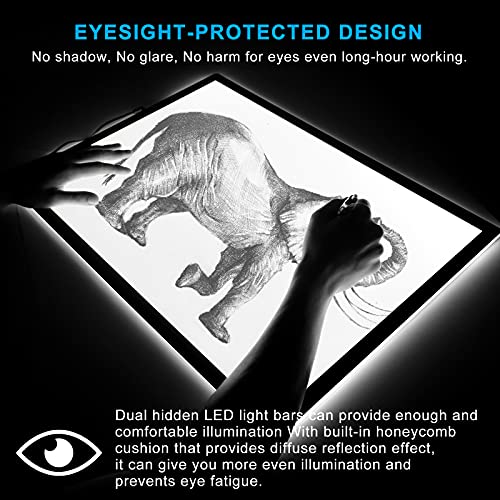 Ultra-Thin Adjustable Artcraft LED Trace Light Pad for Tattoo Drawing