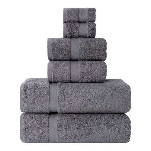Double Stitched 100% Cotton True 600 GSM Soft & Absorbent Towel Set