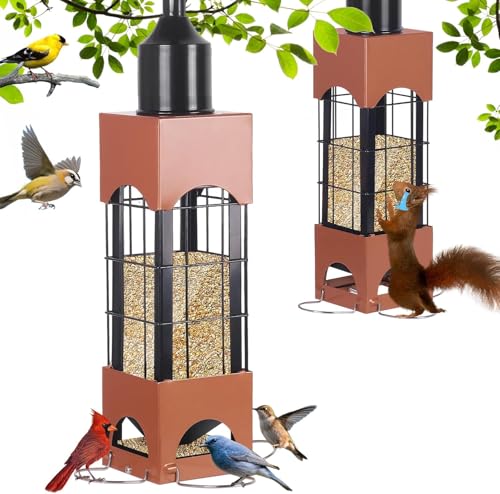 5LB Large Capacity Metal Wild Bird Feeders