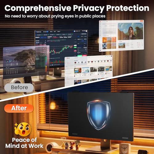 24in Removable Anti-Impact Privacy Protector Film