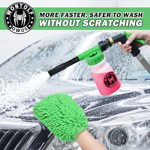 Storage Bag - Car Wash Kit - Snow Foam Blaster - Connects to Garden Hose - Car Accessories for Me