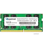 DDR4 19200S PC4 2400 8GB SODIMM, DDR4-2400MHz PC4-19200 CL17 2Rx8 1.2V Non-ECC 260 Pin Laptop Mem...