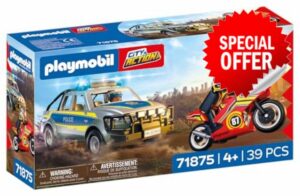 Playmobil Police Chase with Pick-Up Truck