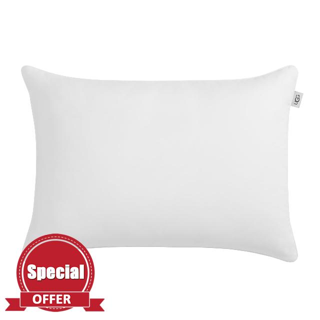 UGG Danielle Cooling Pillow Standard Size Hypoallergenic Down Alternative Luxury Hotel Bed Pillow for Stomach Back or Side Sleeper with Washable Cover for Queen Full or Twin