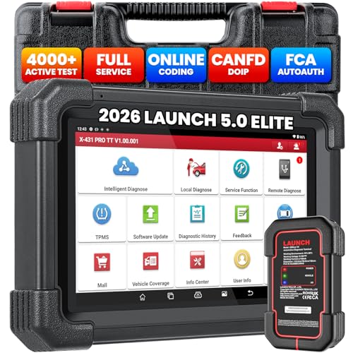 LAUNCH X431 Pro TT Bidirectional Scanner with 2026 Bluetooth Connector